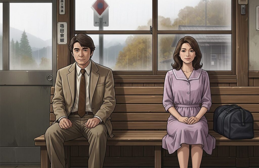 ドラマ 『 雨の降る駅 』のイメージ画像